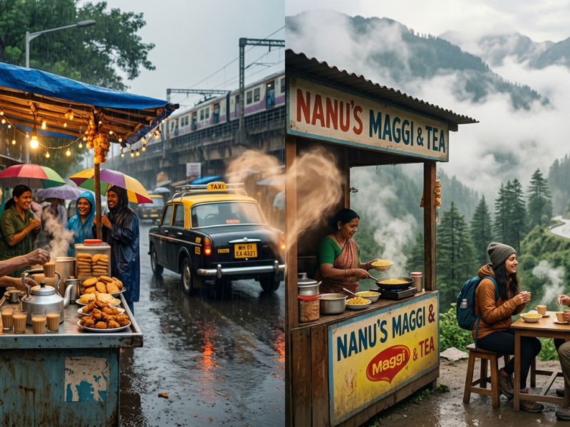 Sheher Ki Tapri Chai Vs Pahado Wali&nbsp;Maggi